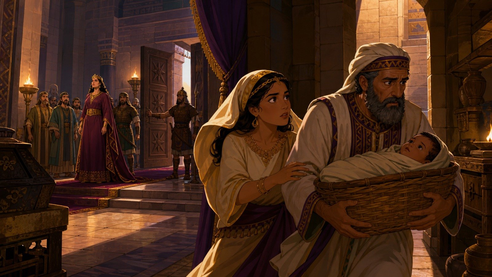 Illustration: Athaliah's usurpation