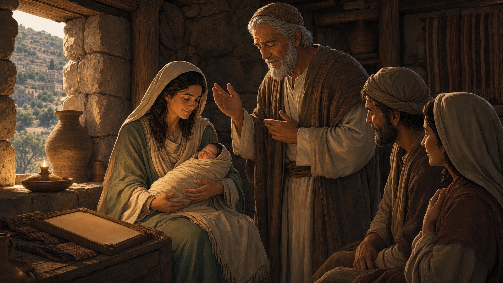 Illustration: Birth of John the Baptist