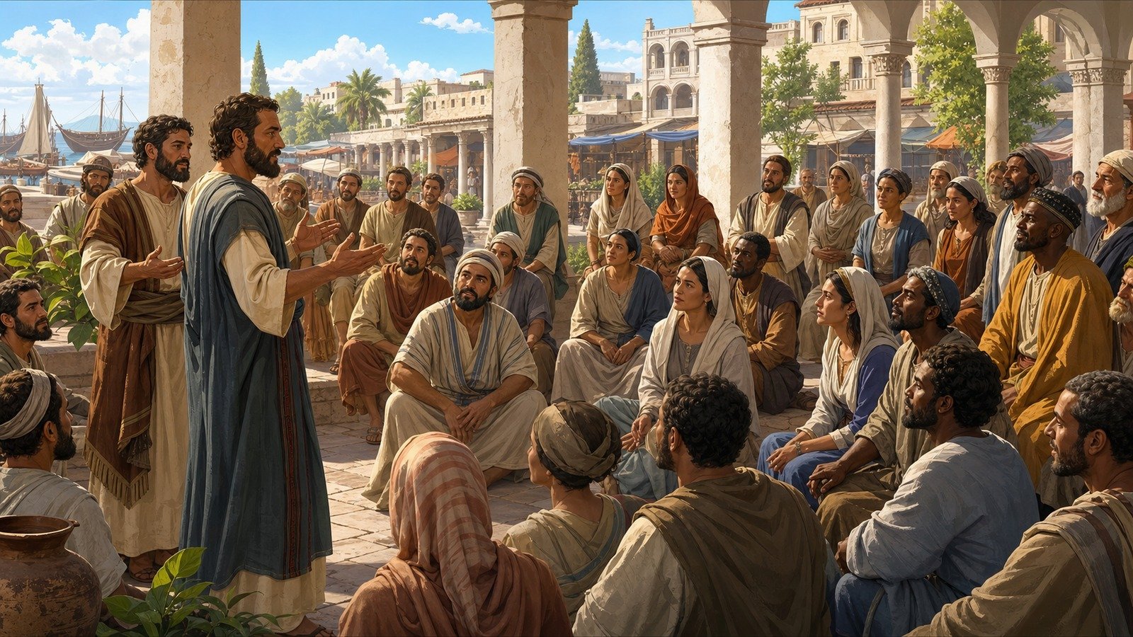Illustration: Church at Antioch founded; believers first called Christians