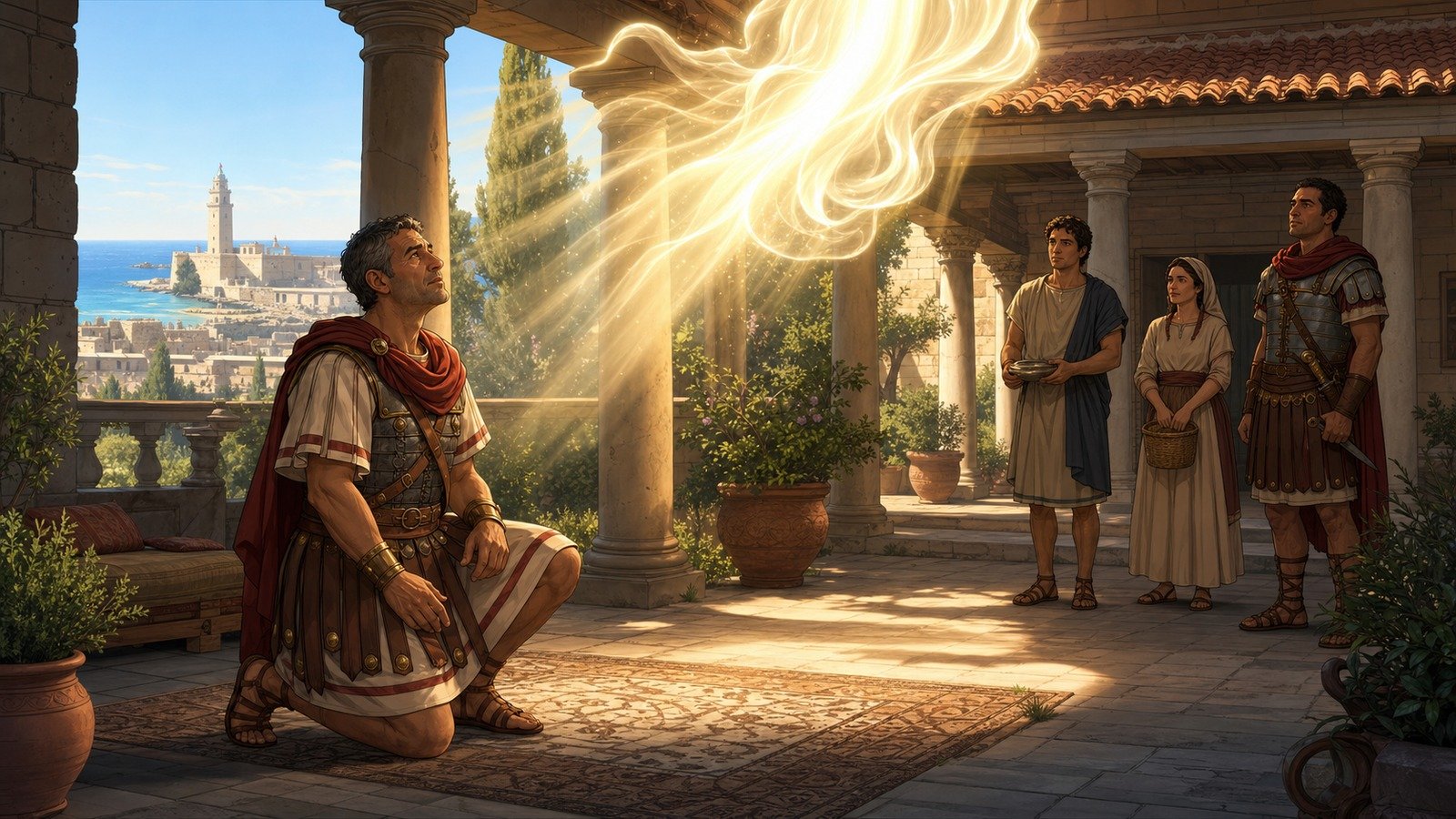 Illustration: Cornelius' vision
