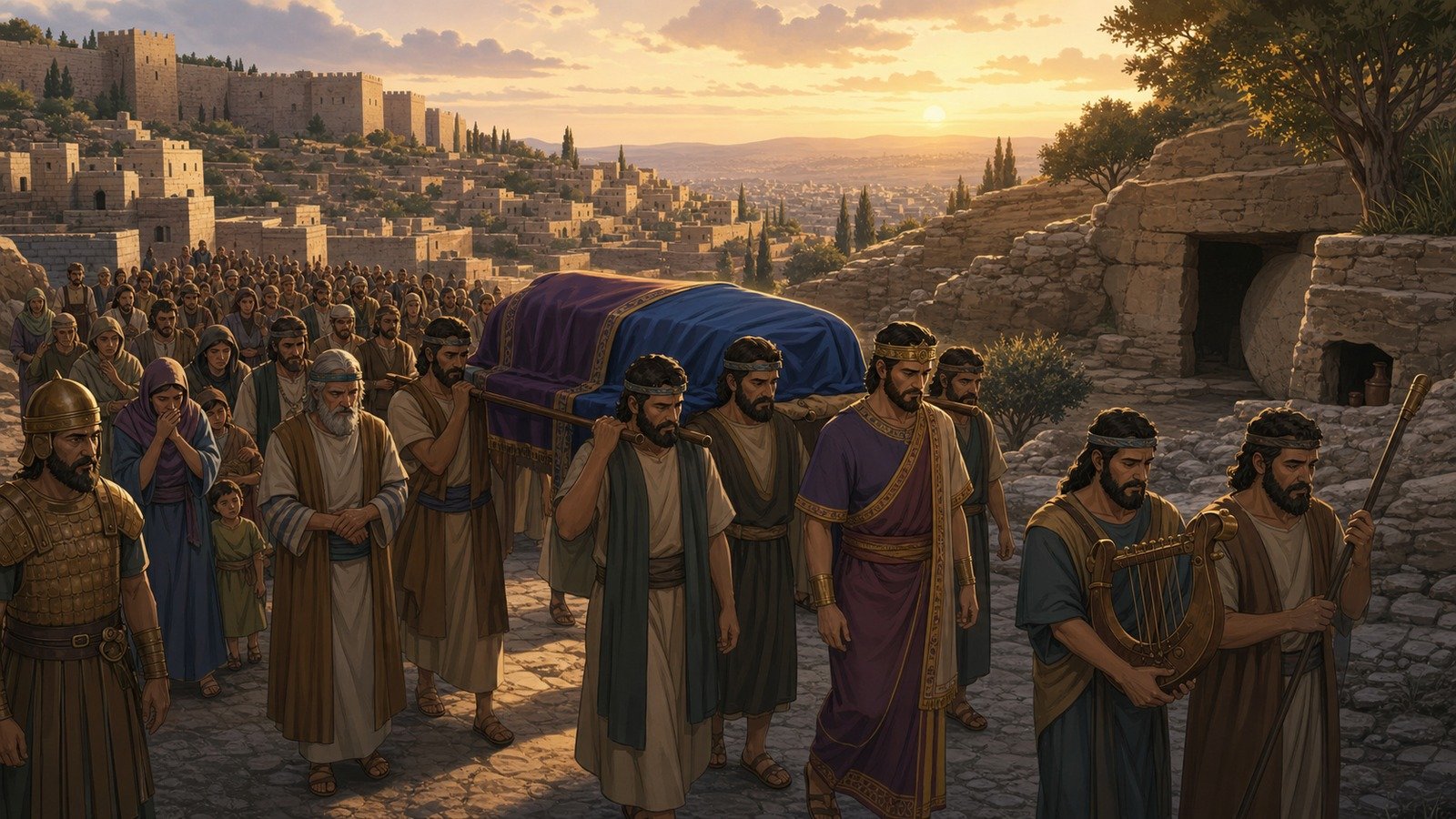 Illustration: Death of David
