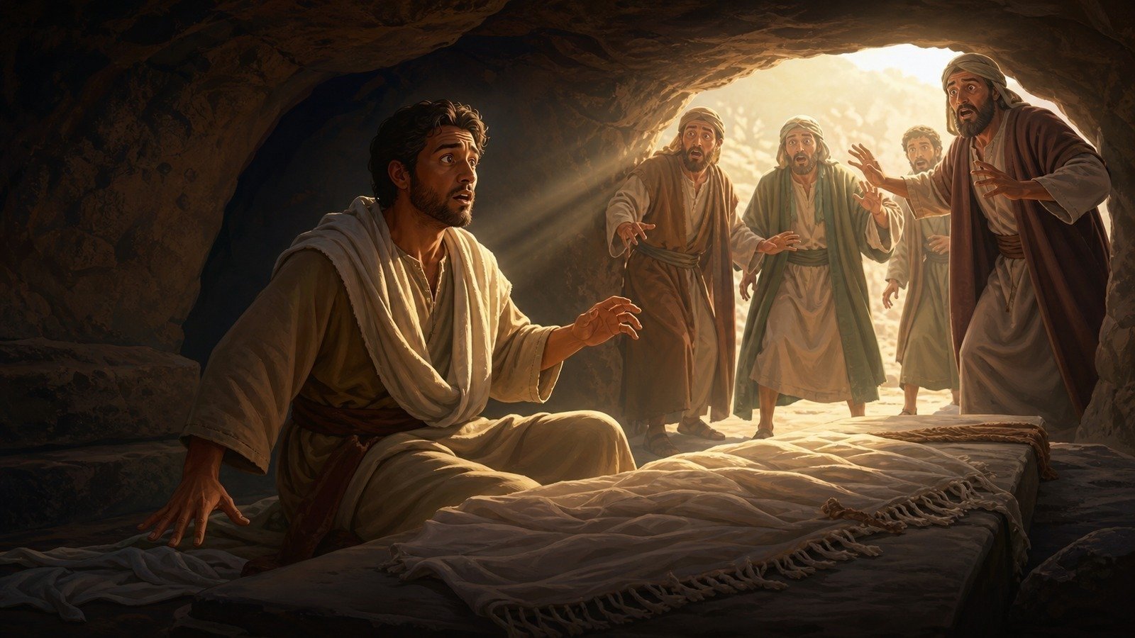 Illustration: Death of Elisha