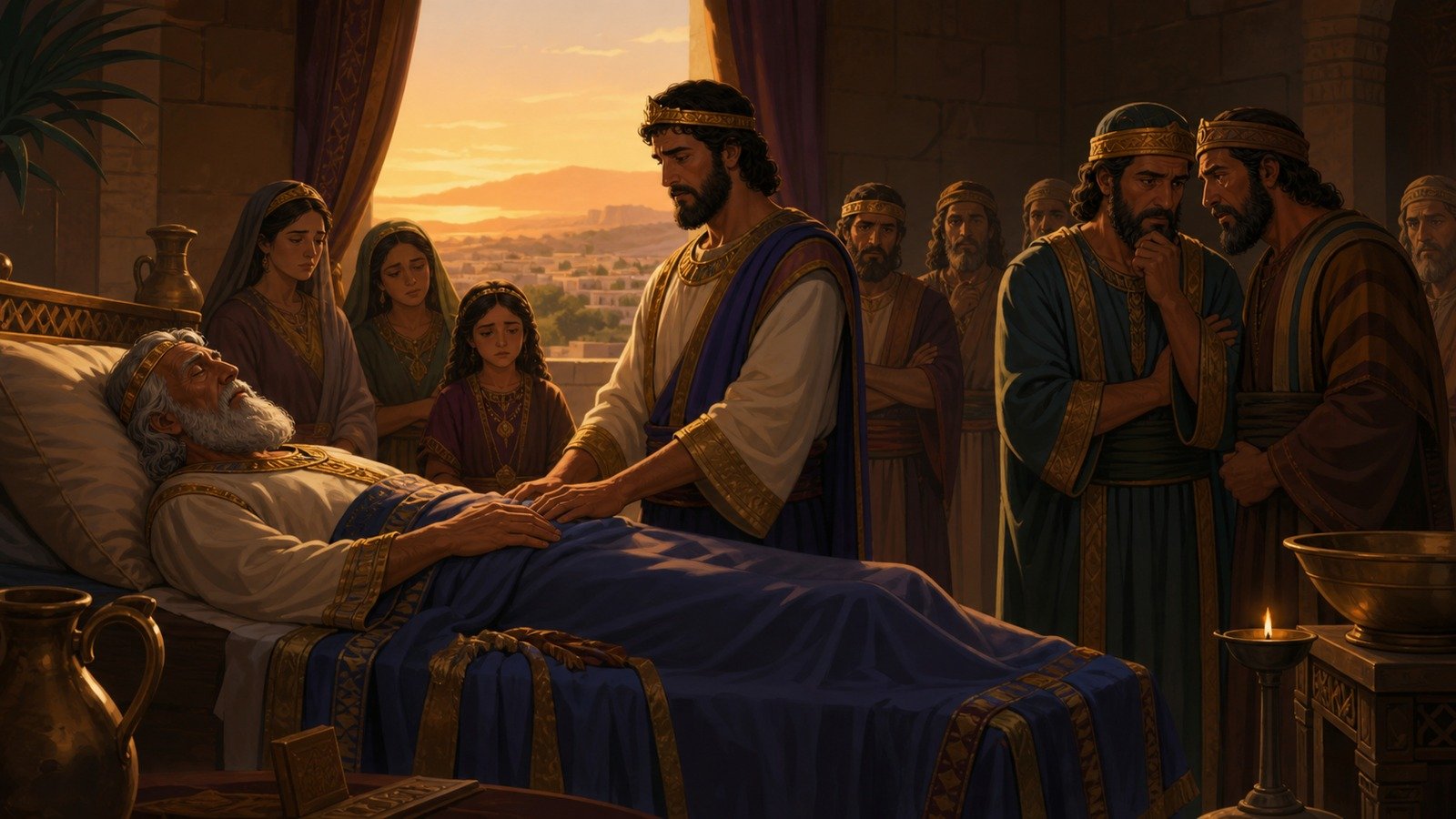 Illustration: Death of Solomon