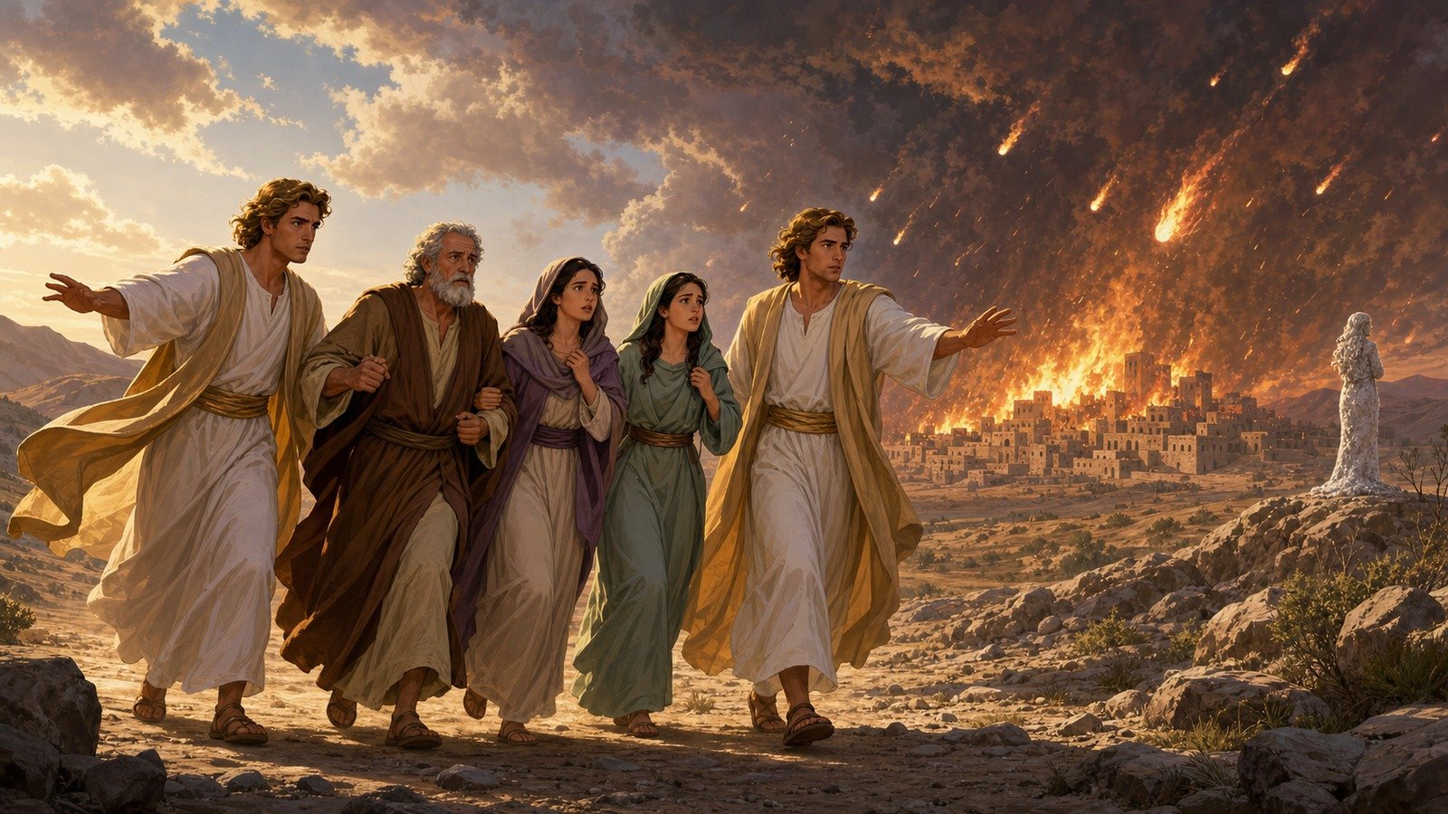 Illustration: Destruction of Sodom and Gomorrah