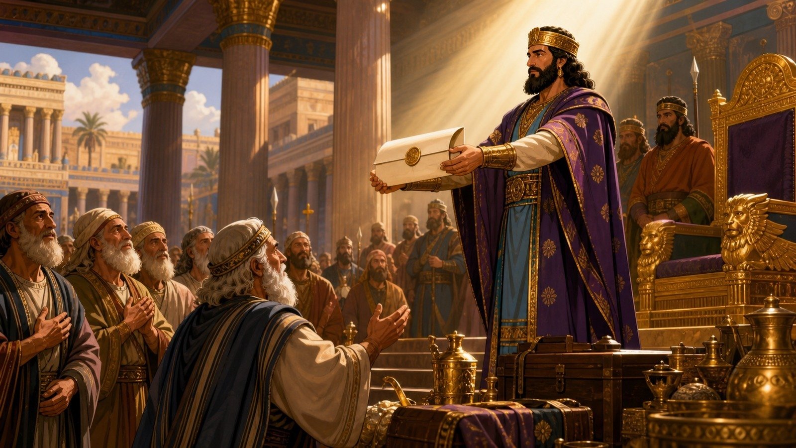 Illustration: Edict of Cyrus