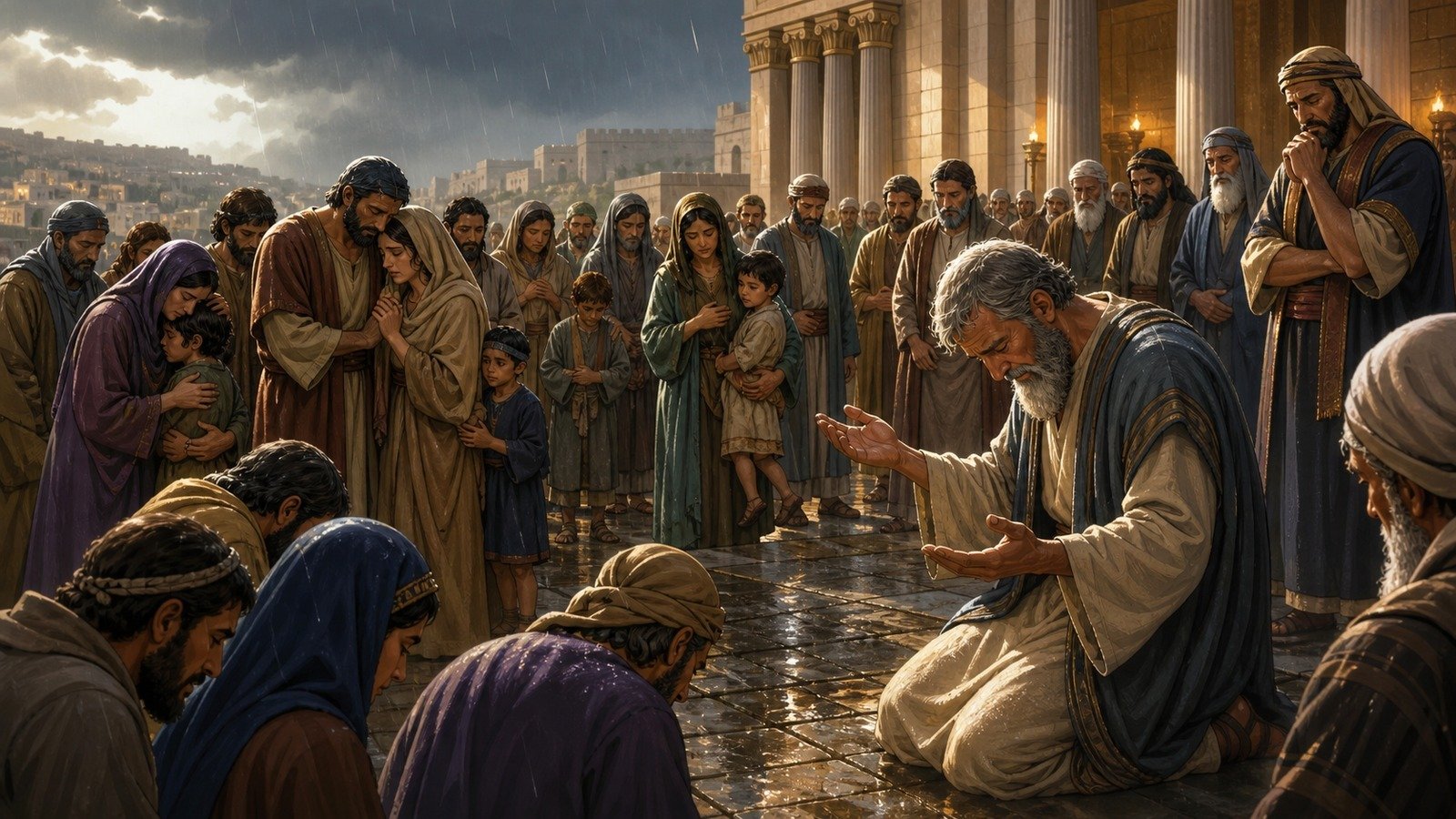 Illustration: Ezra confronts intermarriage; reform