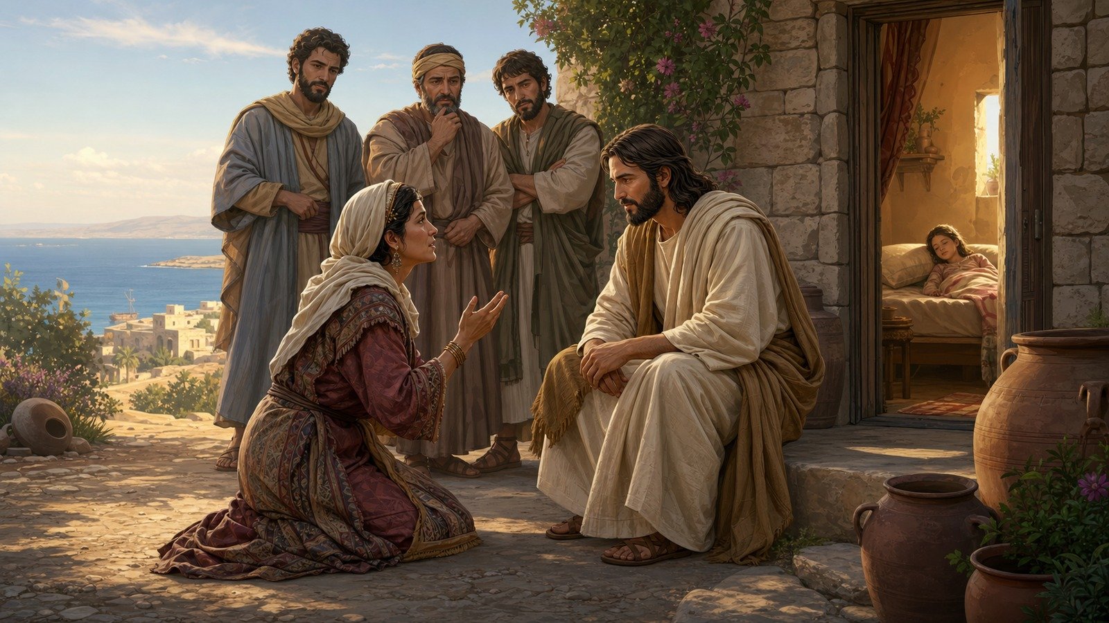 Illustration: Faith of the Canaanite/Syrophoenician woman