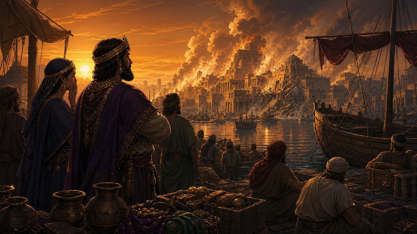 Illustration: Fall of Babylon