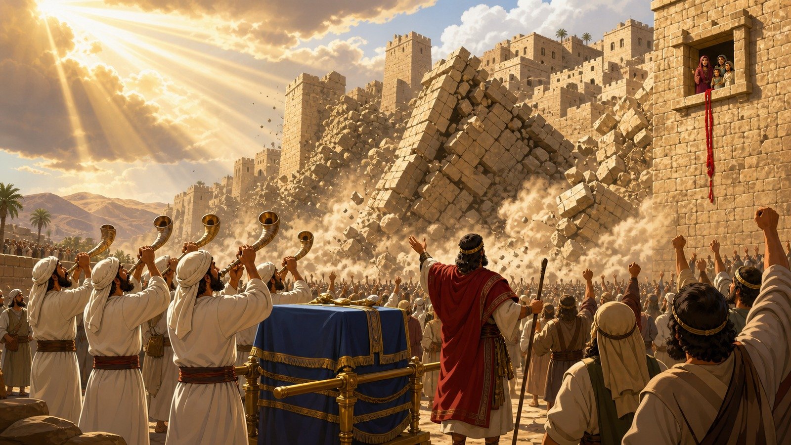 Illustration: Fall of Jericho