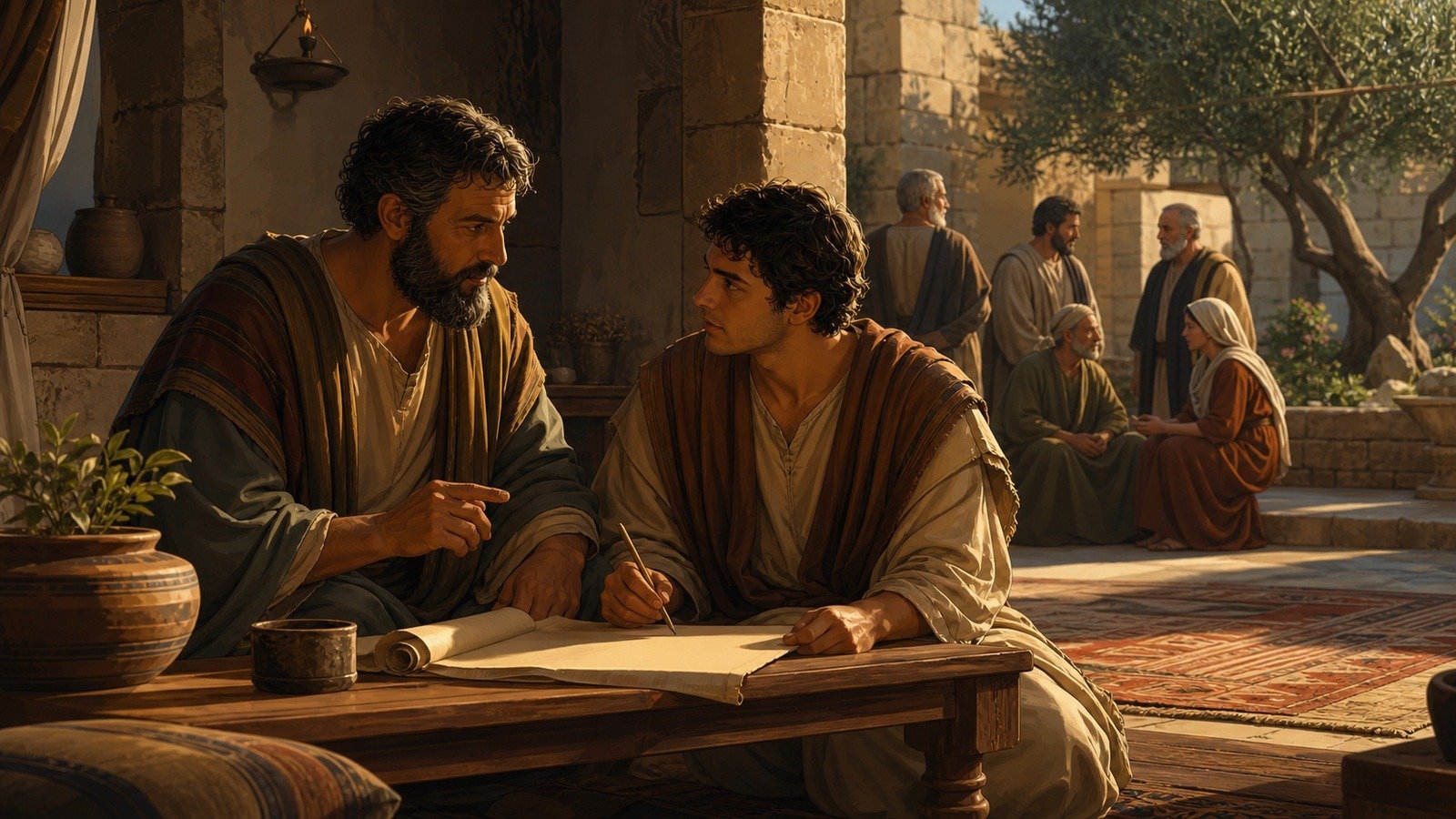 Illustration: First Letter to Timothy written