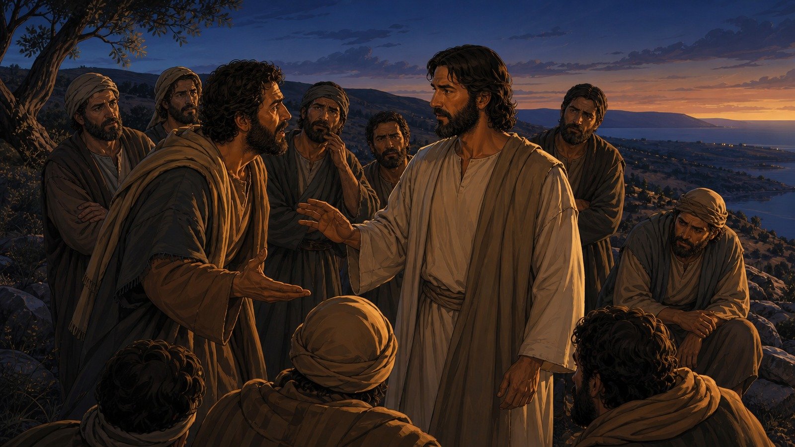 Illustration: First prediction of death and resurrection