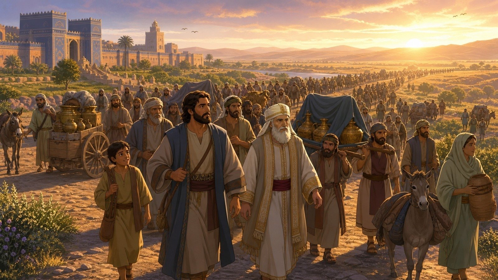 Illustration: First return under Zerubbabel and Joshua