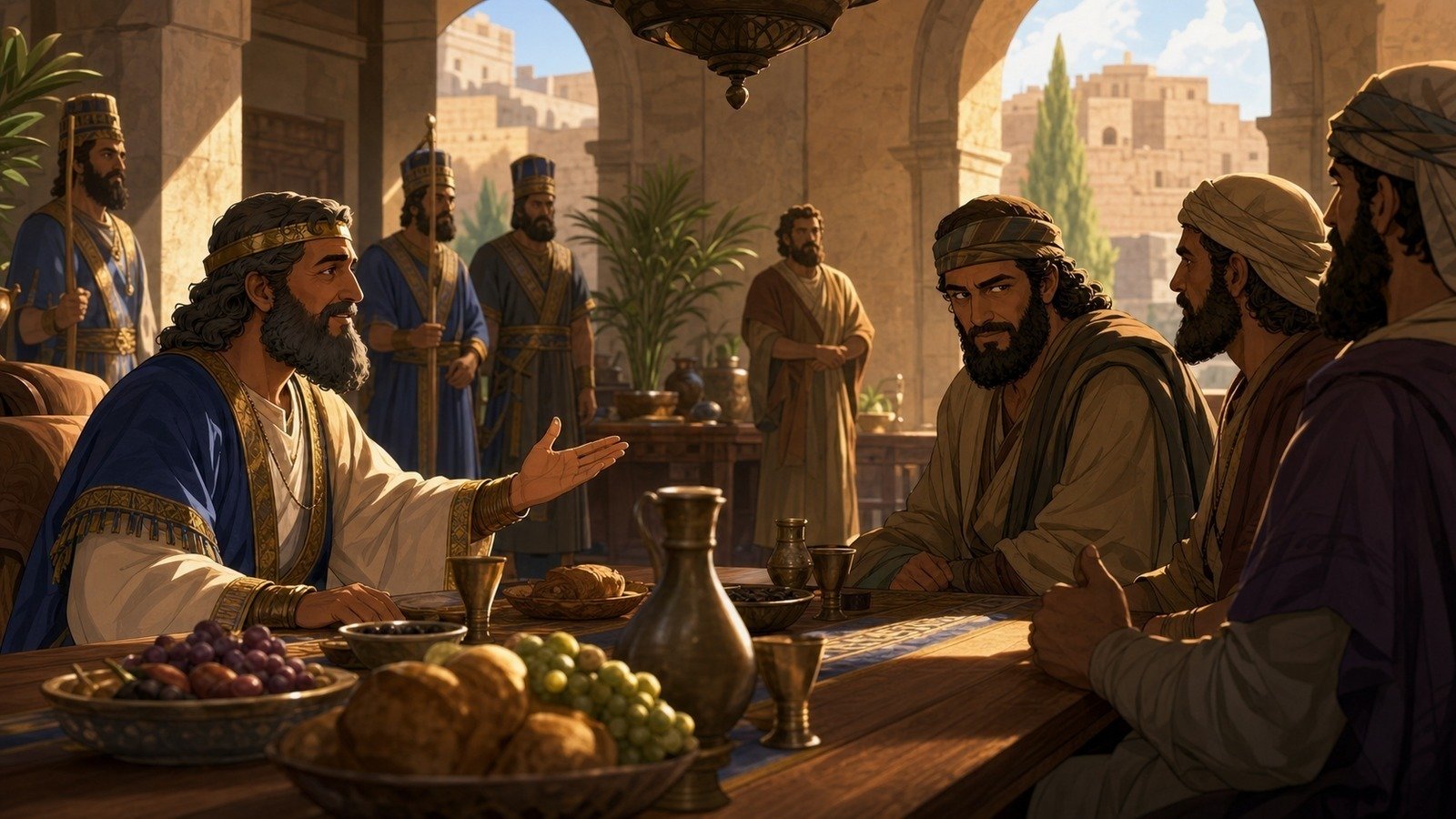 Illustration: Gedaliah's governorship and assassination