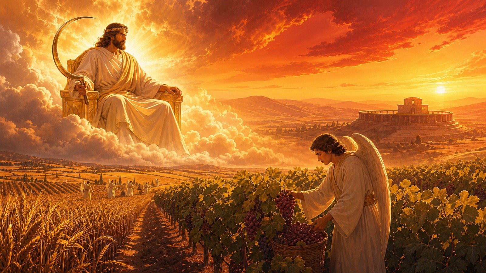 Illustration: Harvest of the earth