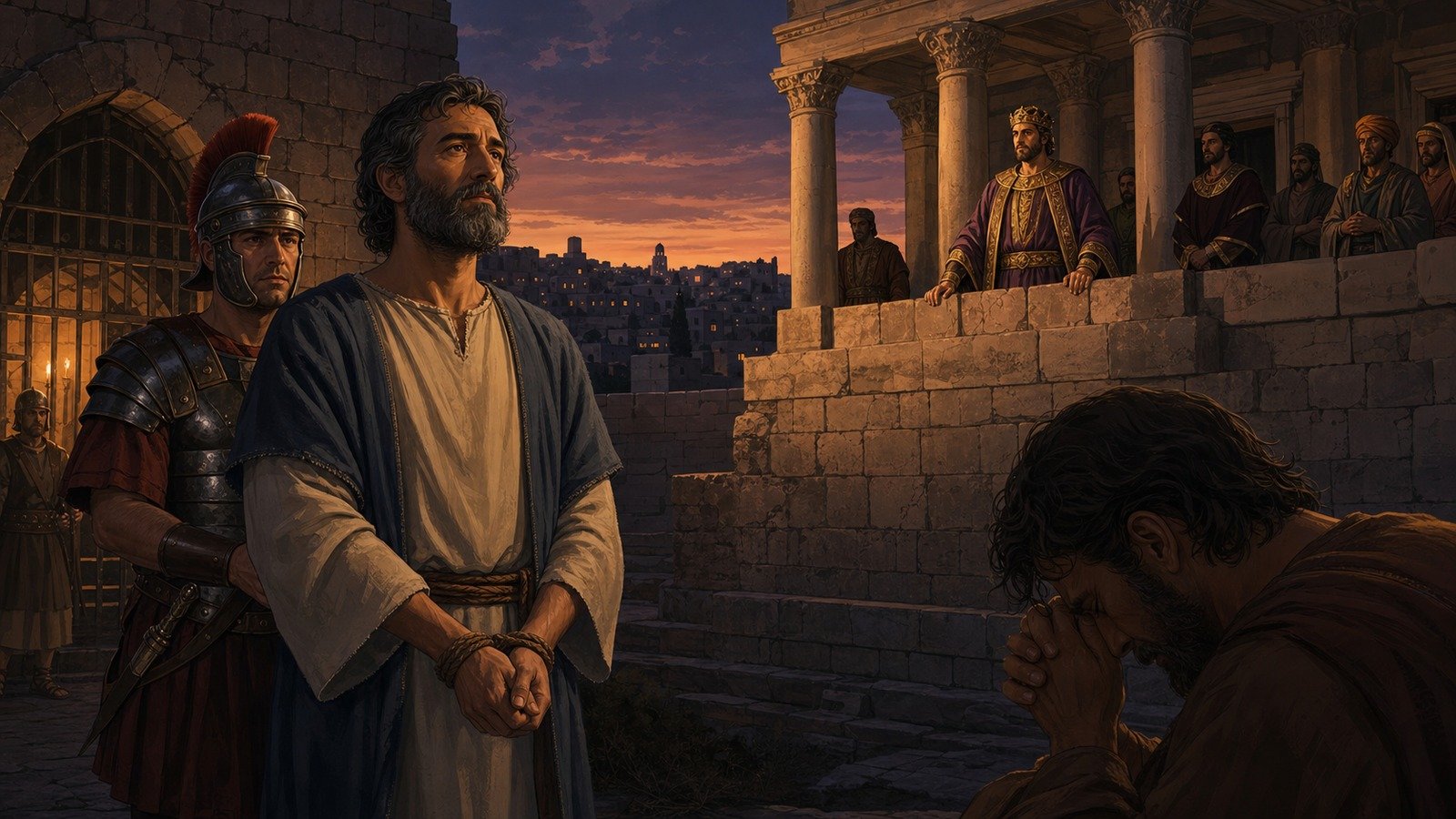 Illustration: Herod Agrippa I kills James, son of Zebedee
