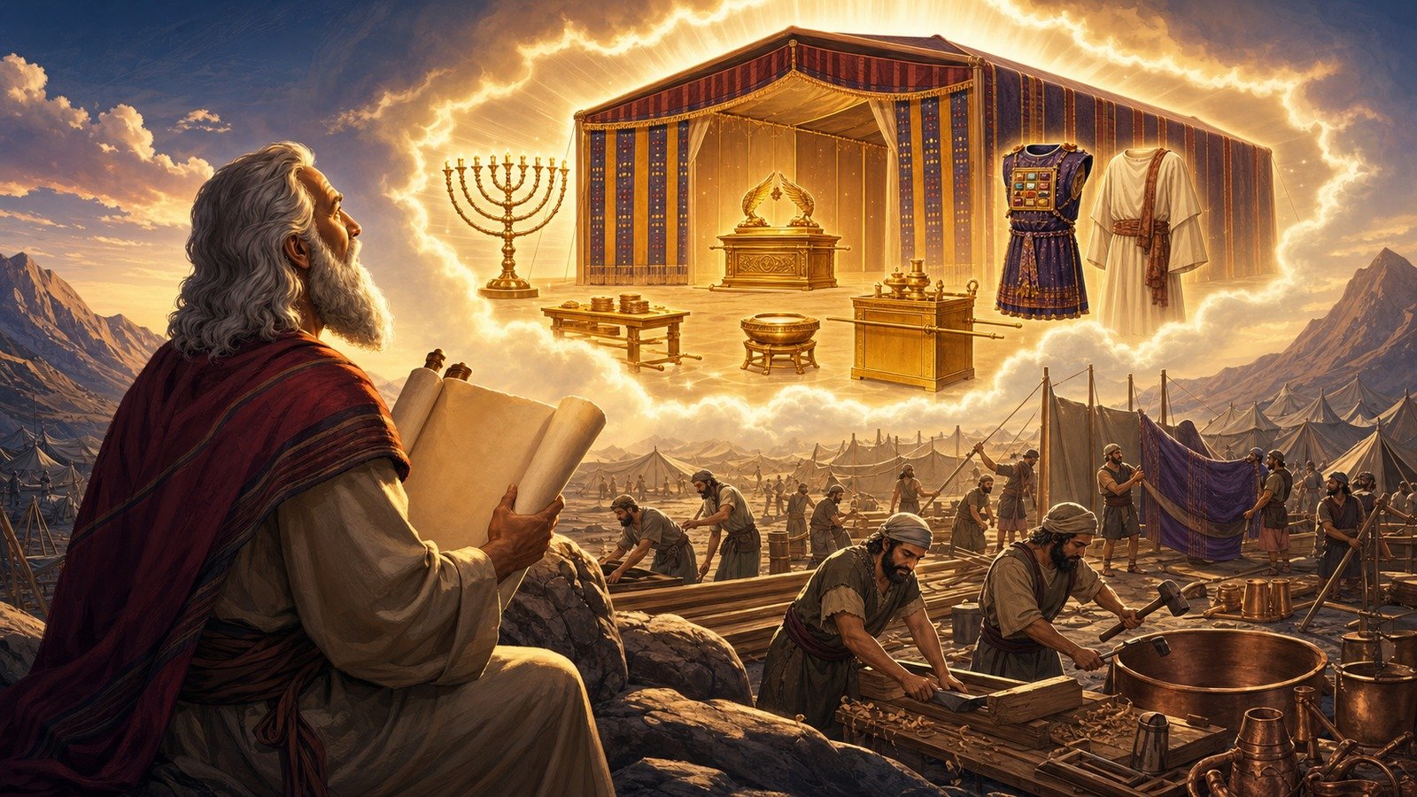 Illustration: Instructions for the tabernacle