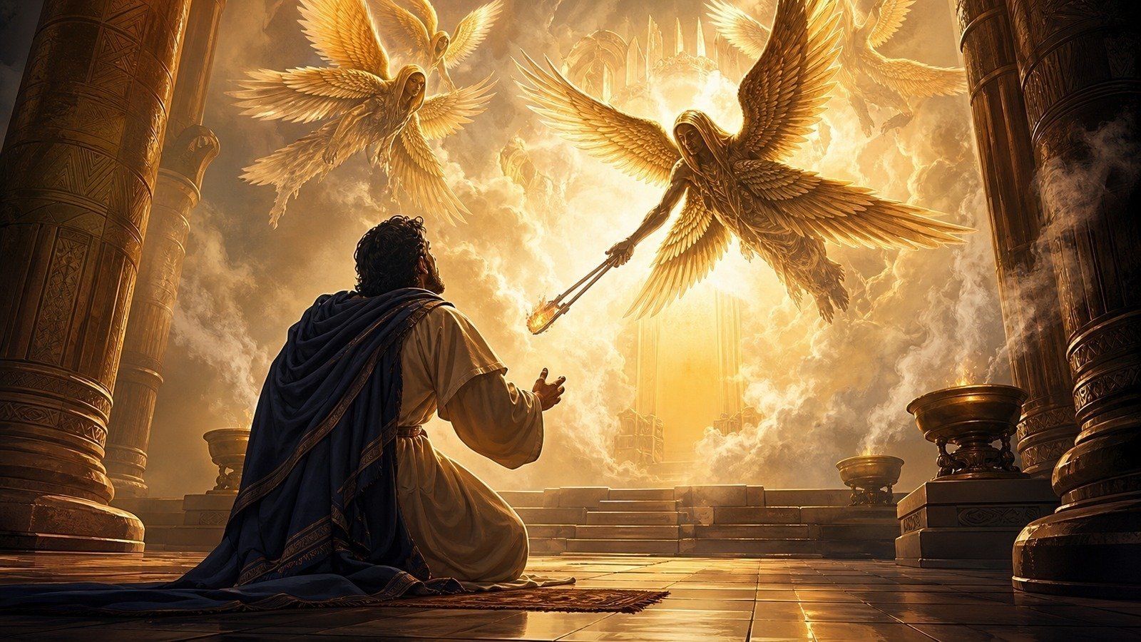 Illustration: Isaiah's call and ministry
