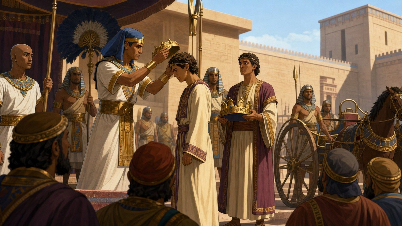 Illustration: Jehoahaz's three-month reign