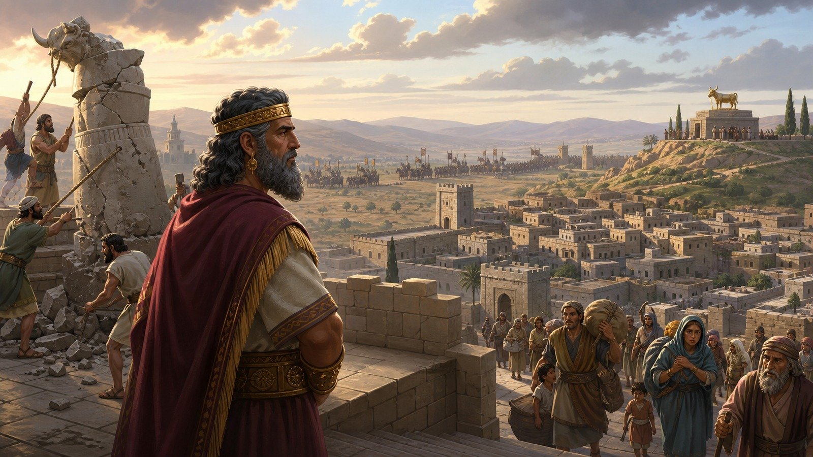 Illustration: Jehu's reign in Israel