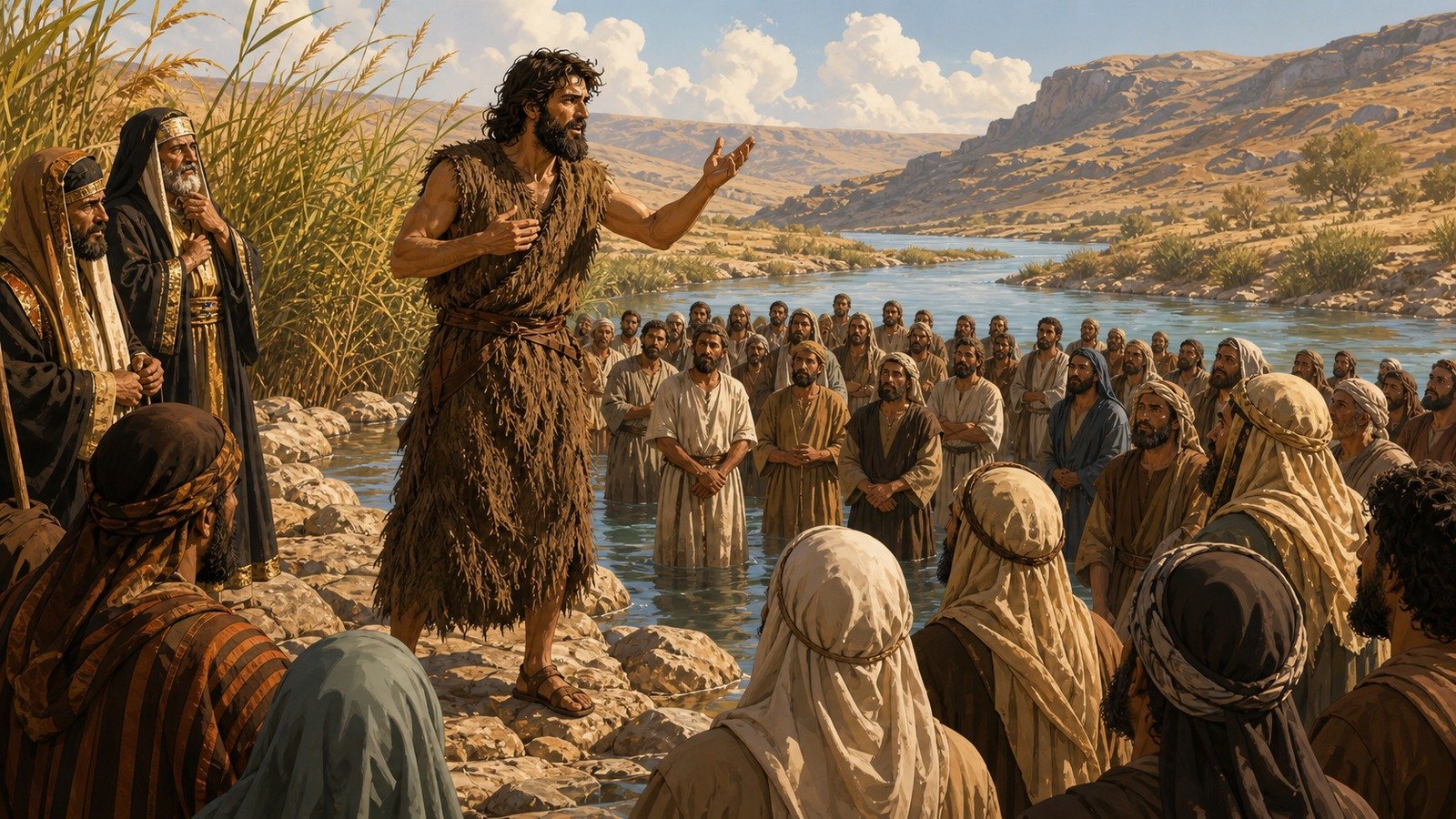 Illustration: John the Baptist's ministry and preaching