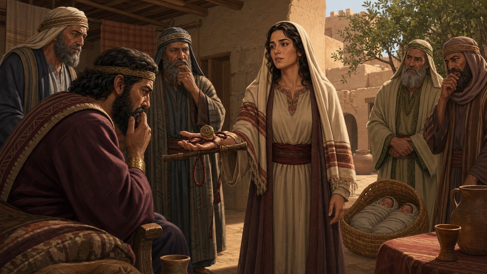 Illustration: Judah and Tamar