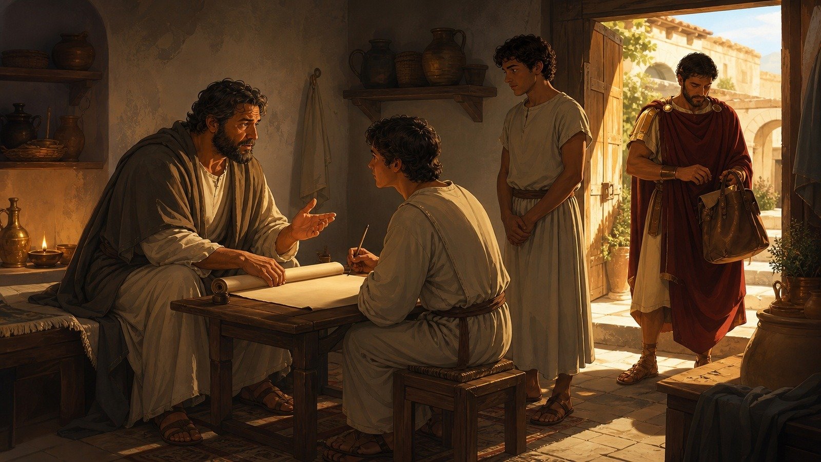 Illustration: Letter to Philemon written