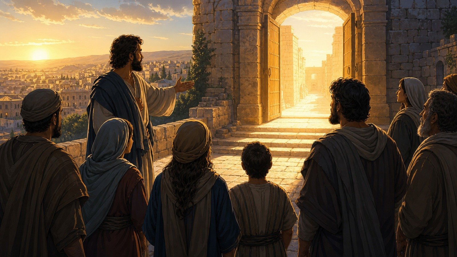 Illustration: Letter to the church in Philadelphia