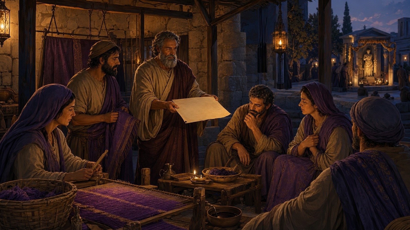 Illustration: Letter to the church in Thyatira