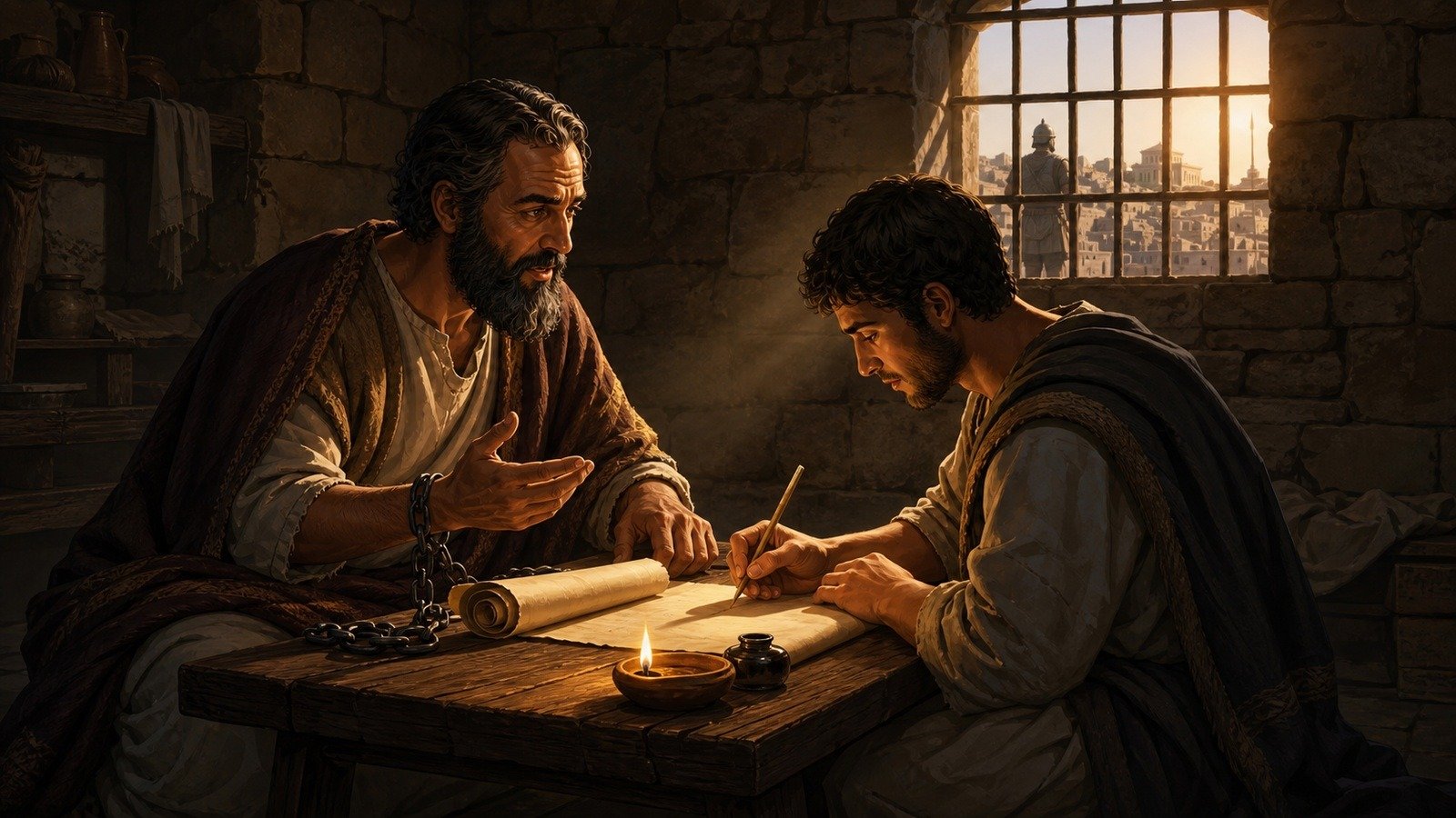 Illustration: Letter to the Colossians written