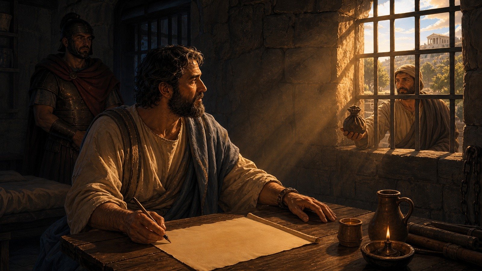 Illustration: Letter to the Philippians written