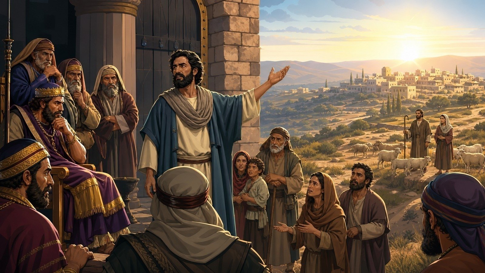 Illustration: Micah's ministry; judgement and a ruler from Bethlehem