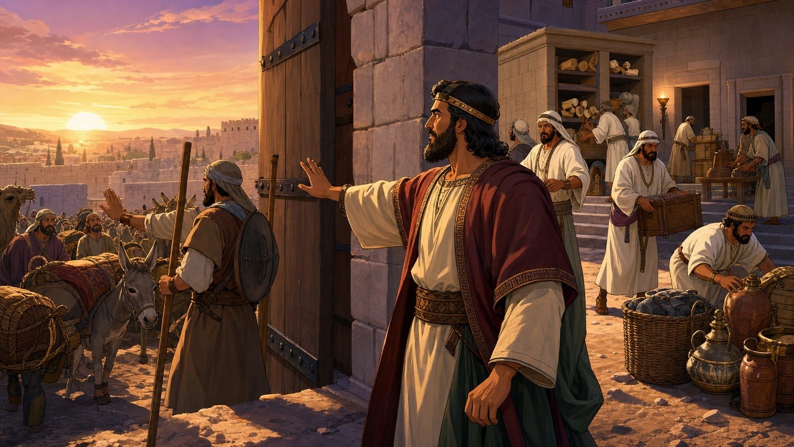 Illustration: Nehemiah's further reforms