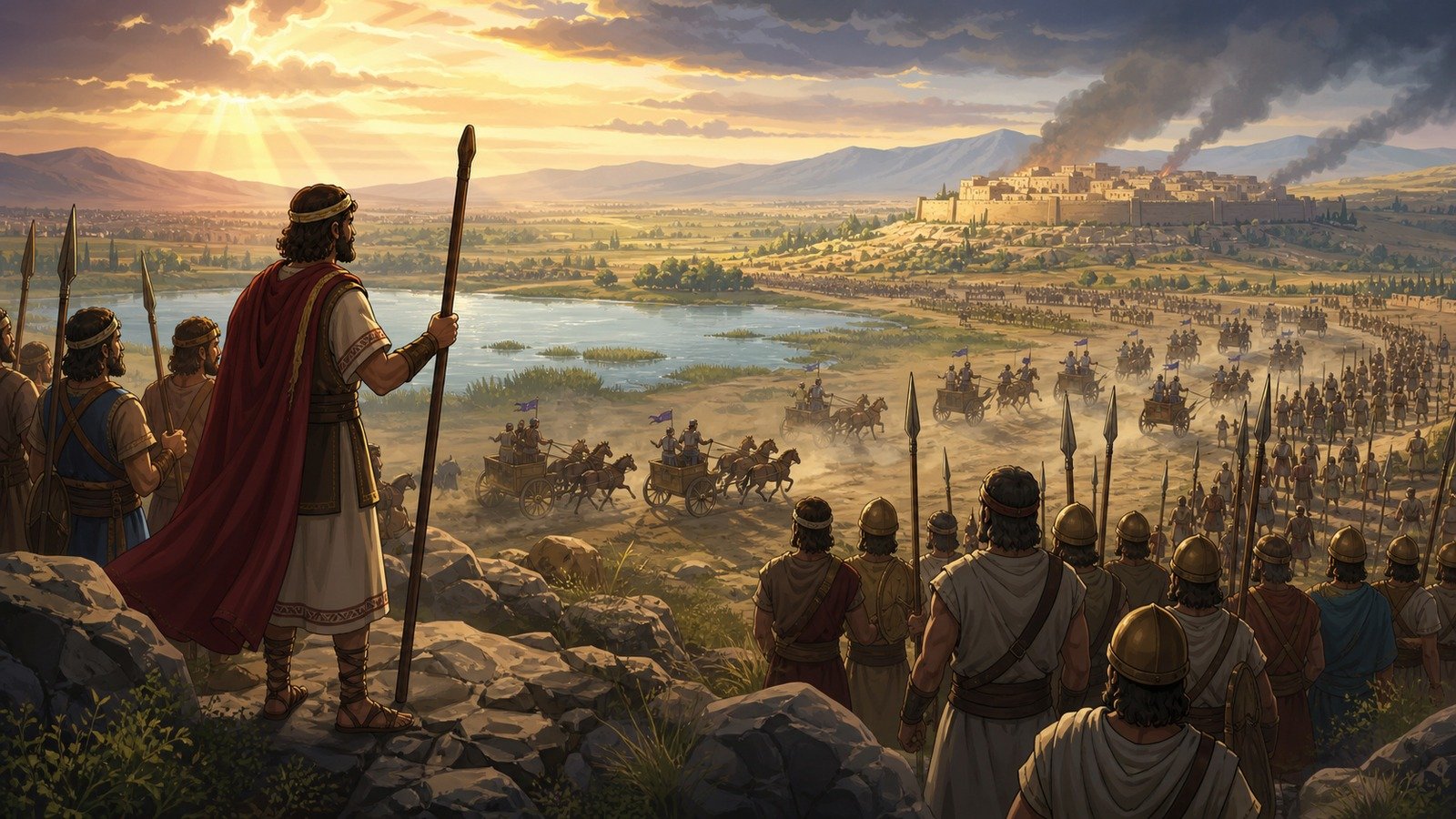 Illustration: Northern campaign; conquest largely completed