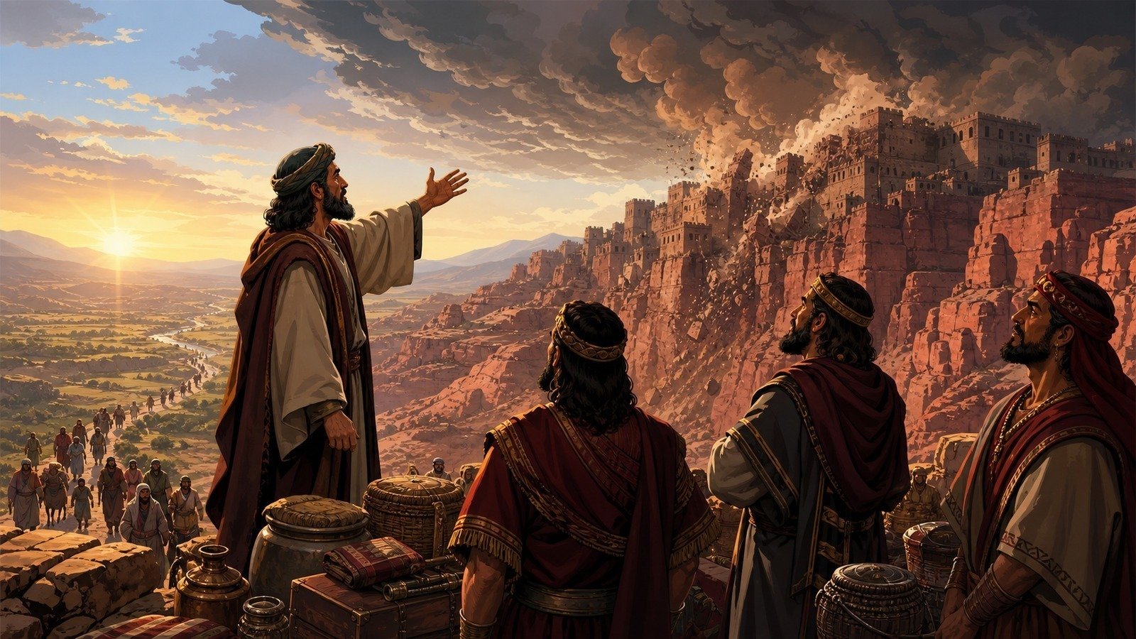 Illustration: Obadiah's oracle against Edom