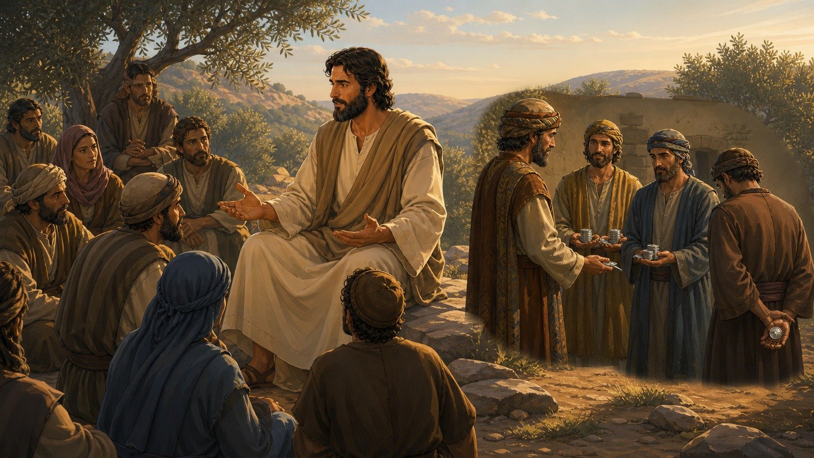 Illustration: Parable of the ten minas