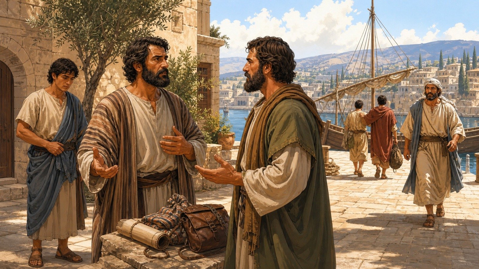 Illustration: Paul and Barnabas separate over John Mark