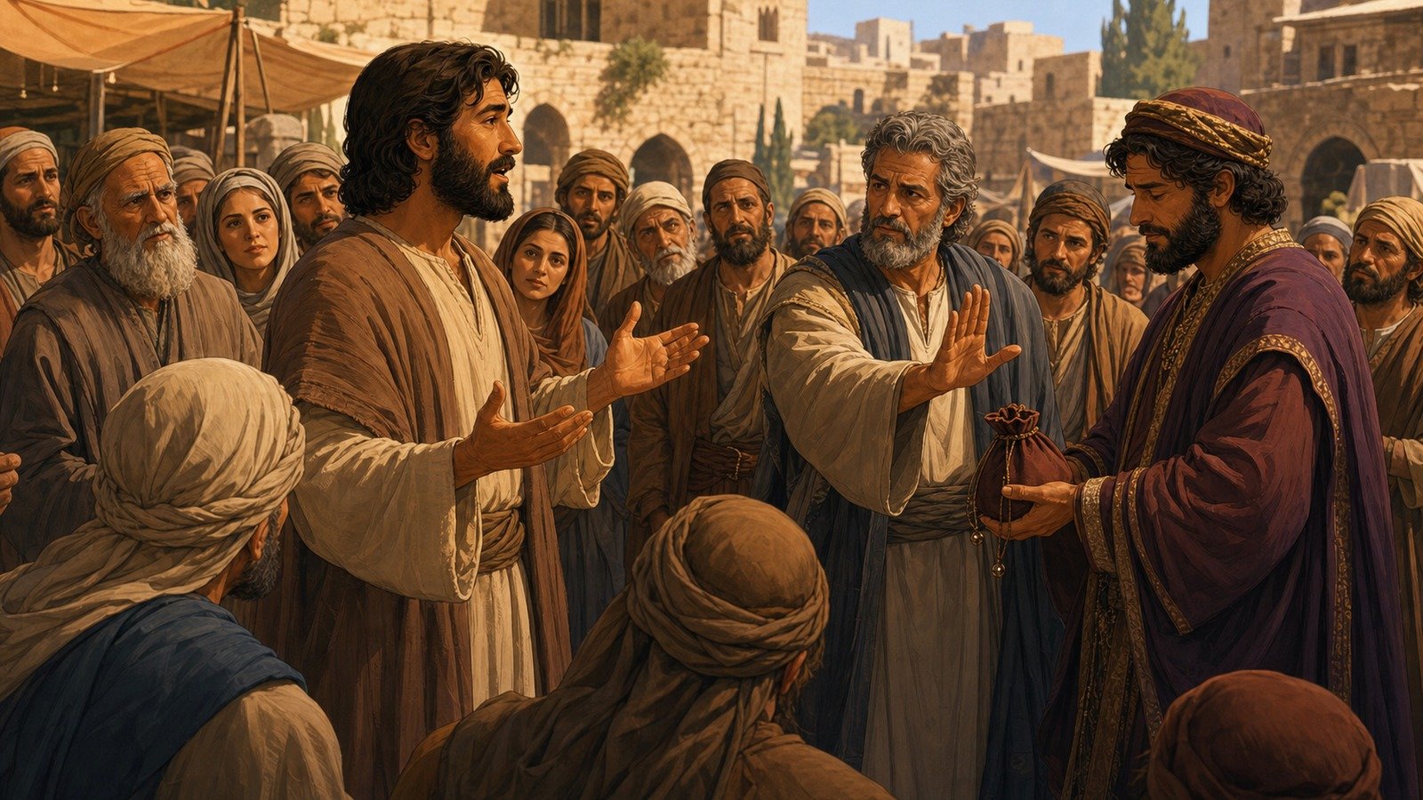 Illustration: Philip's ministry in Samaria; Simon the sorcerer