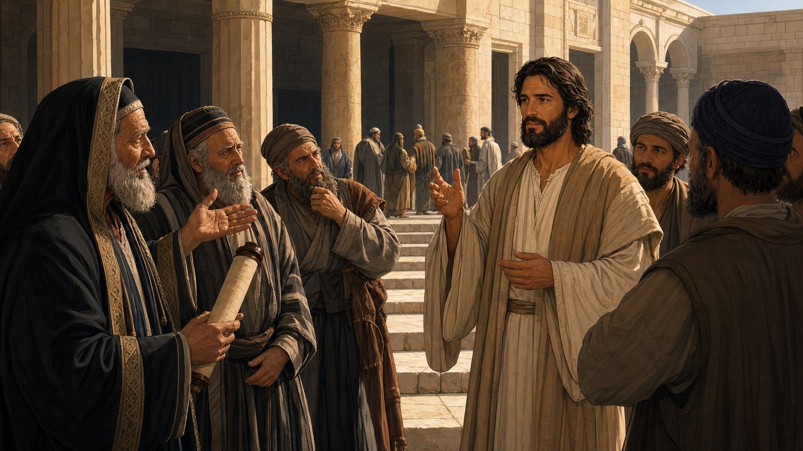 Illustration: Question about the resurrection