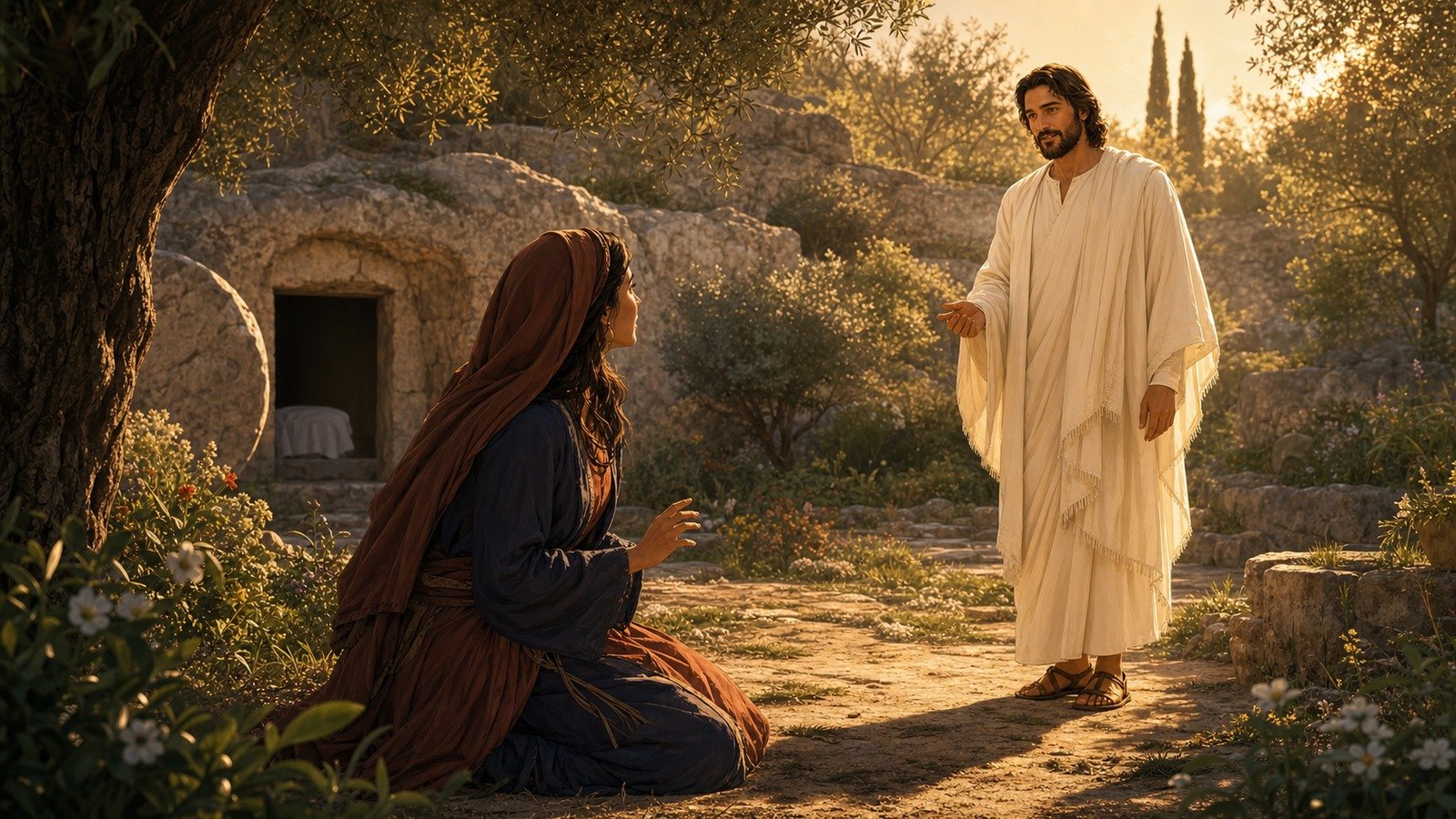 Illustration: Resurrection appearance to Mary Magdalene