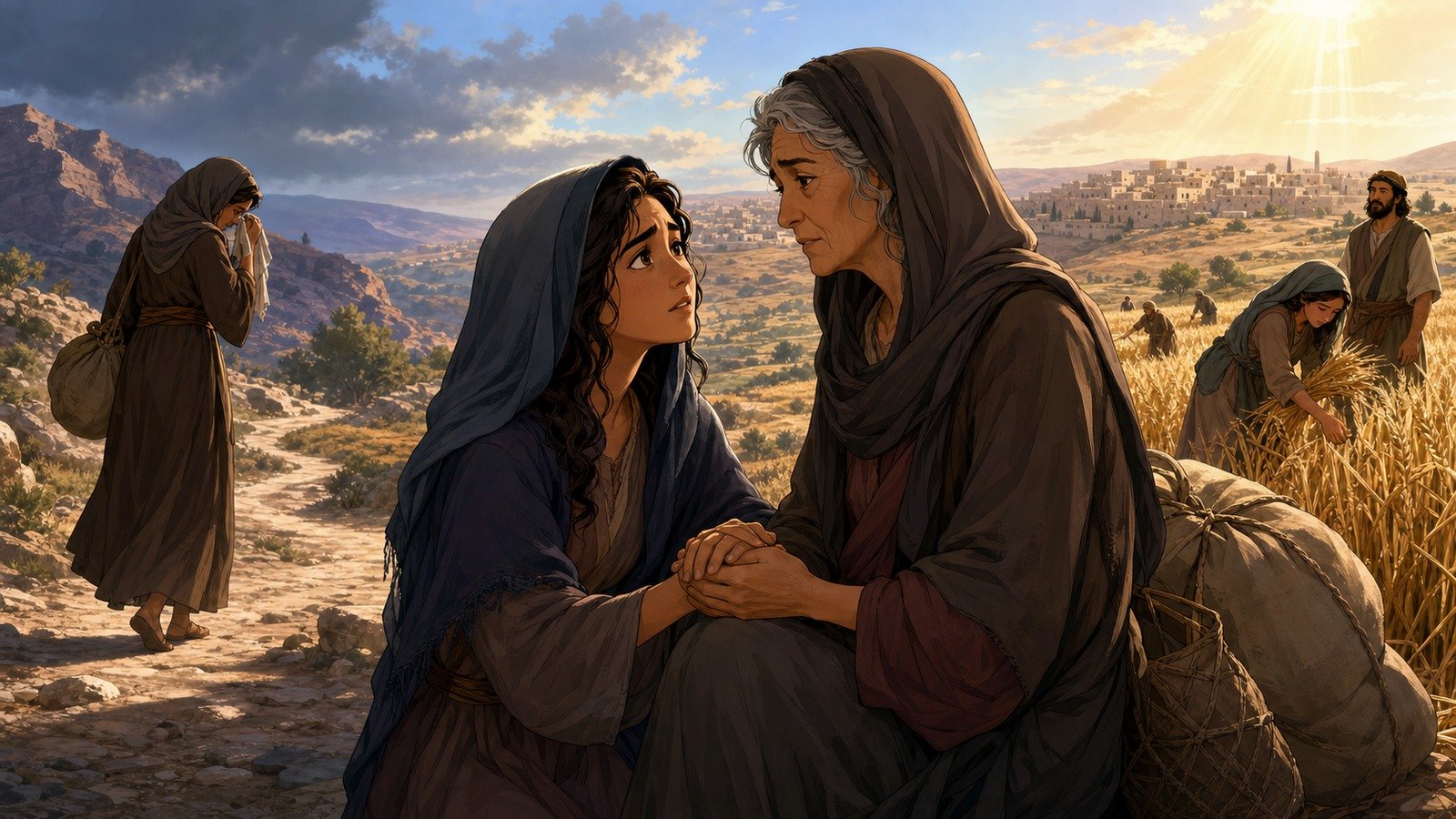 Illustration: Ruth's loyalty to Naomi