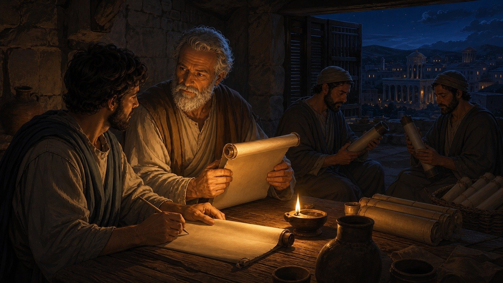 Illustration: Second Letter of Peter written
