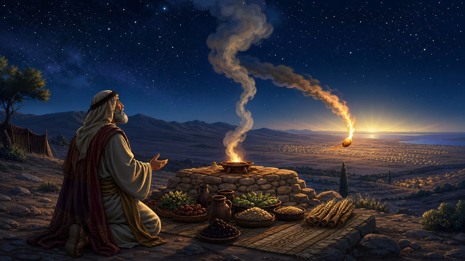 Illustration: The Abrahamic covenant confirmed
