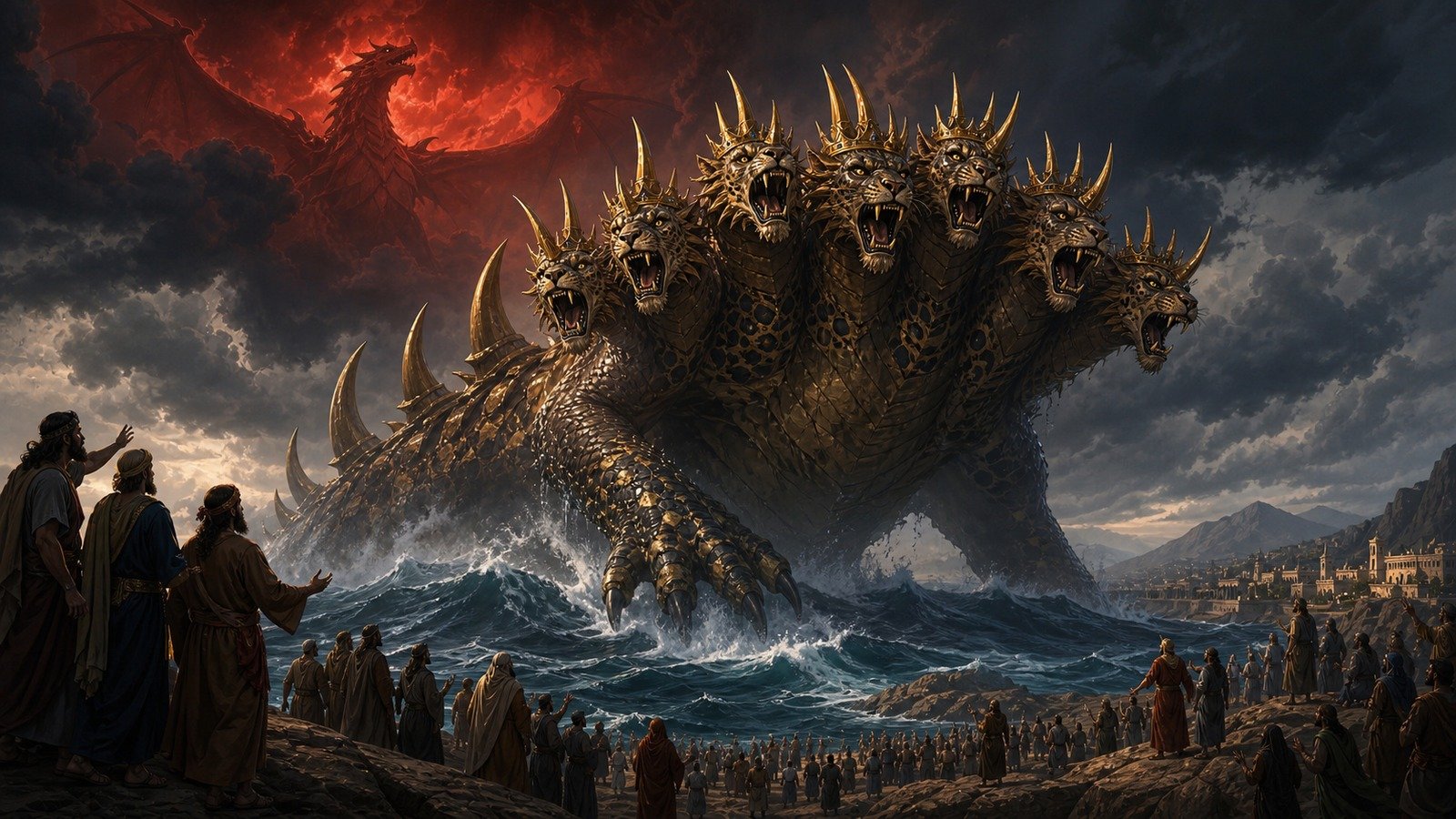Illustration: The beast from the sea