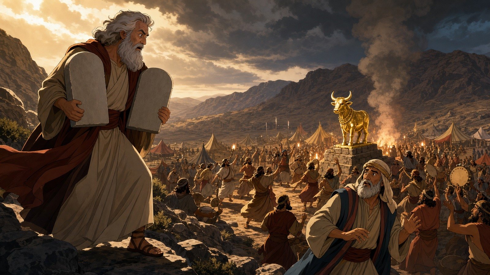 Illustration: The golden calf