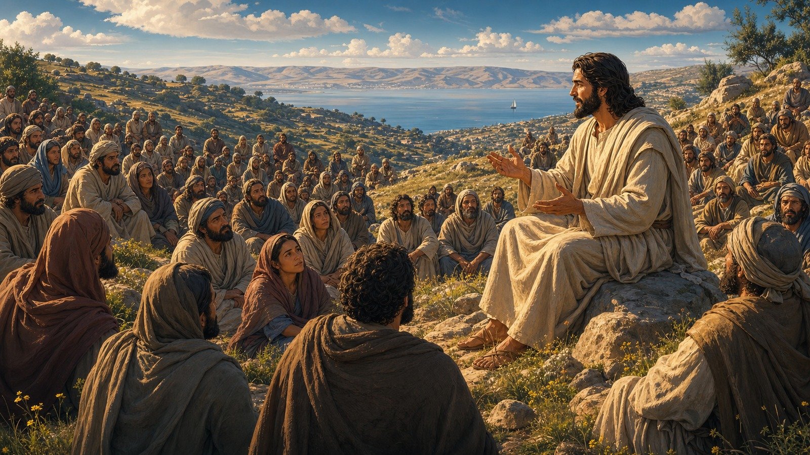 Illustration: The Sermon on the Mount / Sermon on the Plain