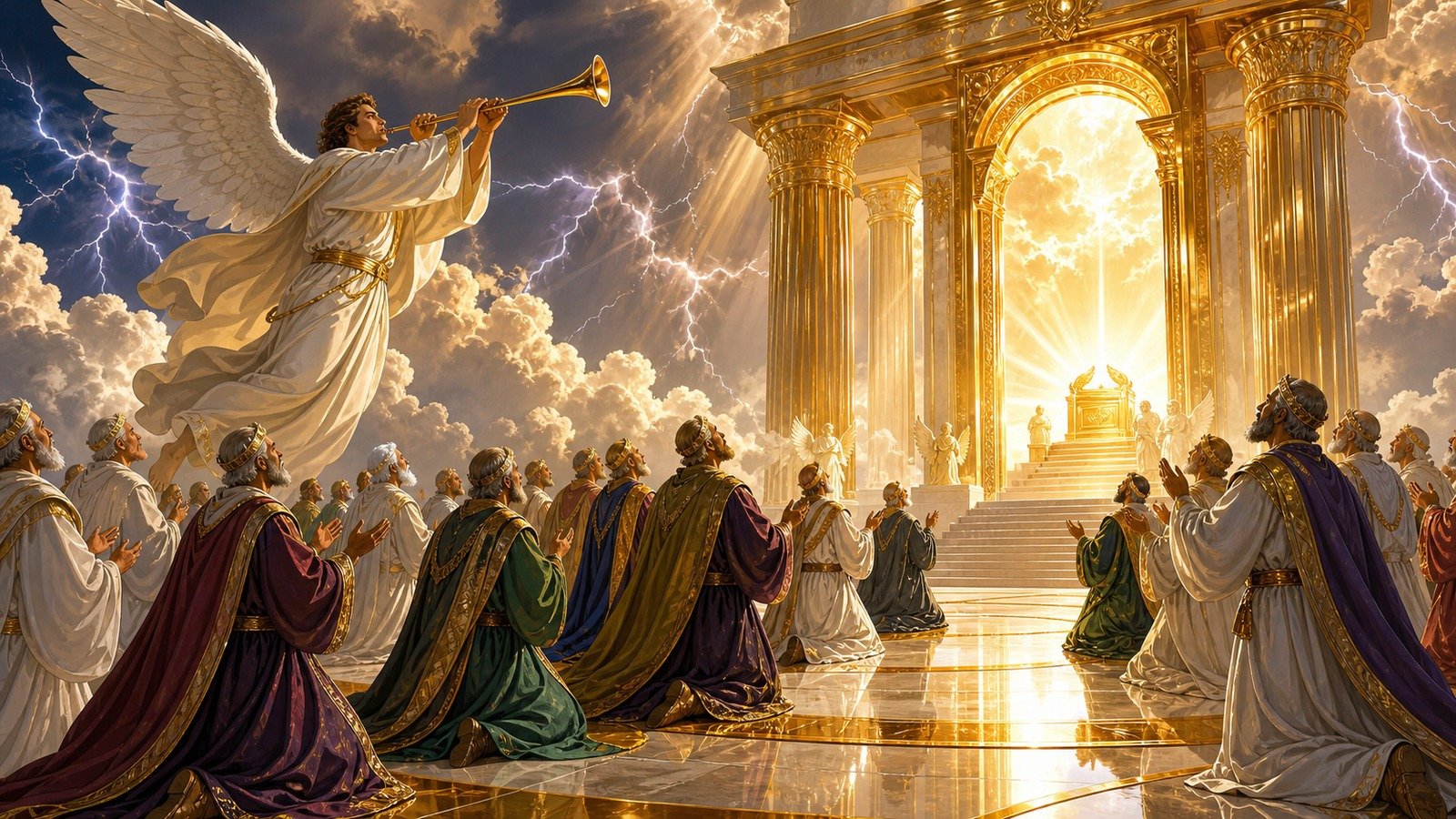 Illustration: The seventh trumpet