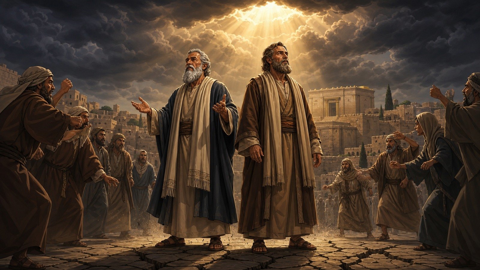 Illustration: The two witnesses