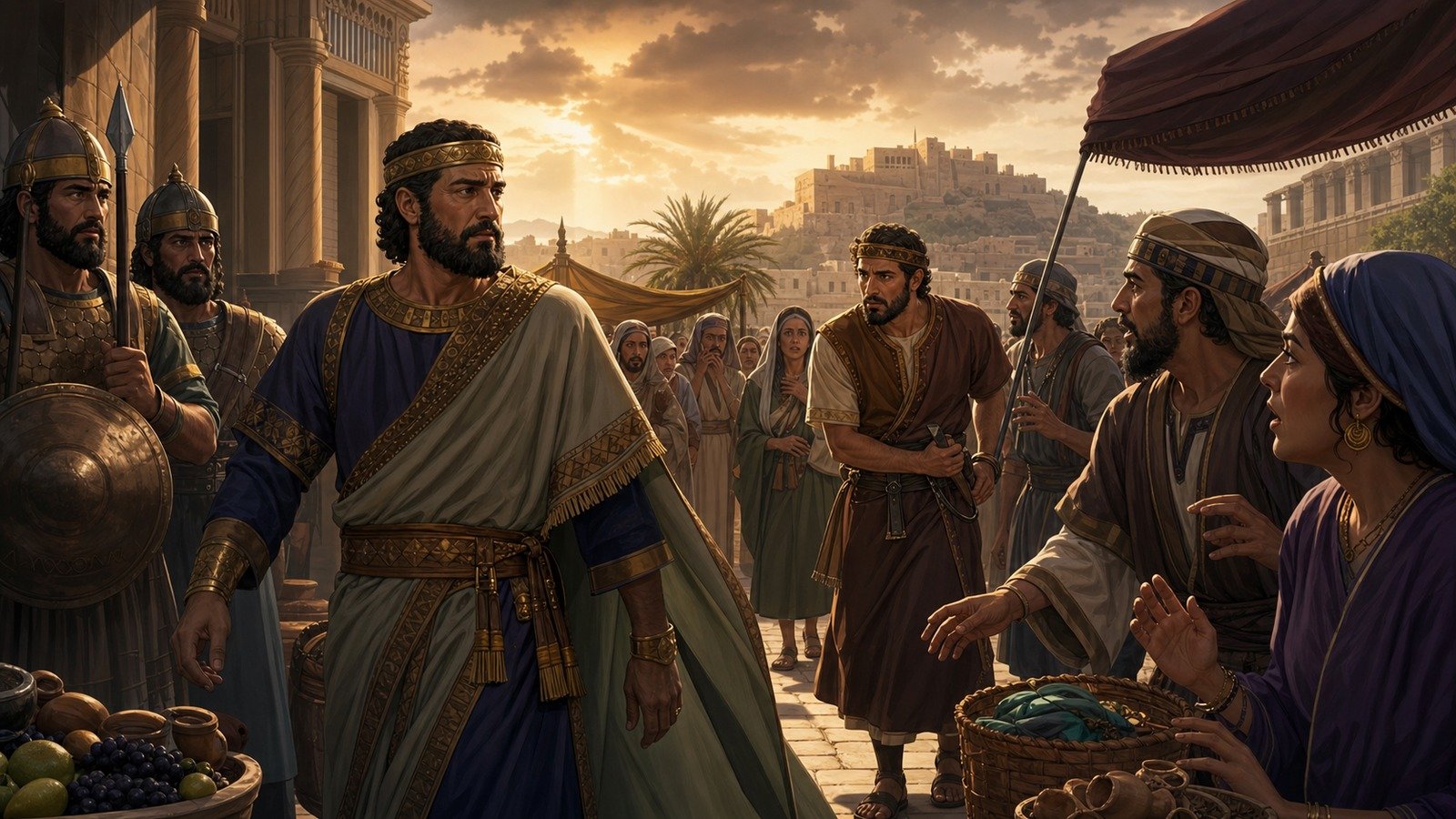 Illustration: Zechariah's six-month reign
