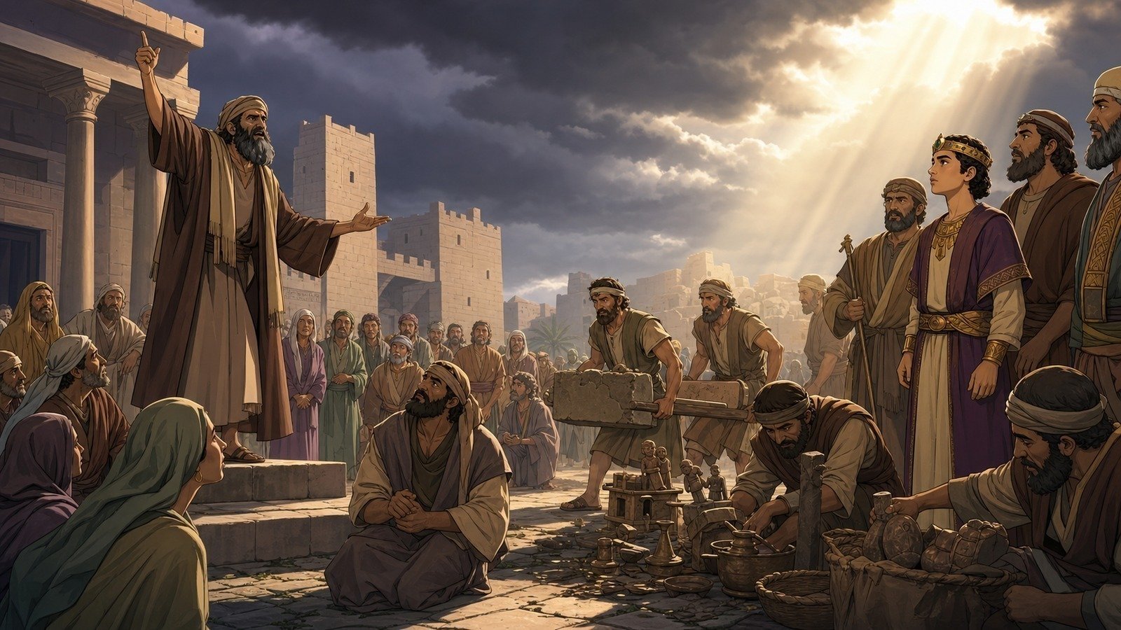 Illustration: Zephaniah's ministry under Josiah